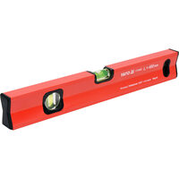 Nivela de aluminiu magnetica 400mm, 2 bule Yato YT-30060