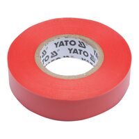 Banda izolatoare 0.13mmx15mmx10m rosu Yato YT-81592