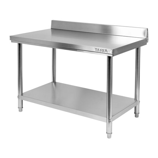 Masă de lucru 1000x700xh850+100mm cu spațiu de depozitare și tăblie, Yato YG-09031