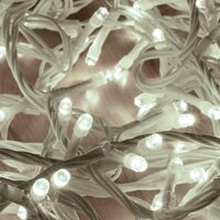 Ghirlandă cu LED-uri, cu legare în serie, 10 m, IP44