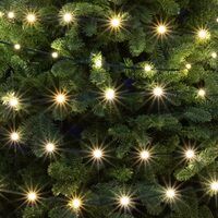 Ghirlanda DOT LED, 15 m, alb cald