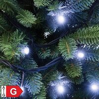 Ghirlanda inseriabila, 100 LED, alb, pt exterior