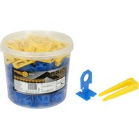 Sistem nivel. placi 2mm 300clips+100pene Vorel 04732