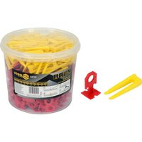 Sistem nivel. placi 3mm 300clips+100pene Vorel 04737