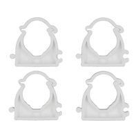 Set 4 cleme blocabile suport țeava, 20mm Vorel 54832
