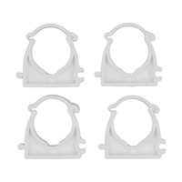 Set 4 cleme blocabile suport țeava, 25mm Vorel 54834