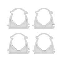 Set 4 cleme blocabile suport țeava, 32mm Vorel 54836