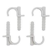 Set 4 cleme simple, montare rapida, 18mm Vorel 54851