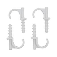 Set 4 cleme simple, montare rapida, 22mm Vorel 54853