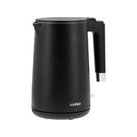 Fierbator electric 1,5l negru cool touch Lund 68206