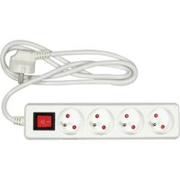 Prelungitor cu Intrerupator 4 prize 1,5m Vorel 72525