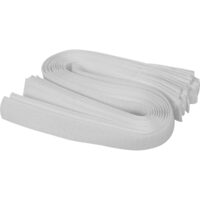 Banda velcro 450mm, 10 buc, alb Vorel 73845