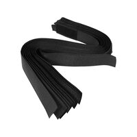 Banda velcro 450mm, 10 buc, negru Vorel 73855