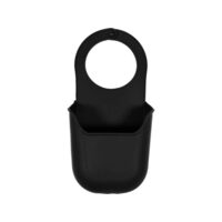 Suport depozitare burete, silicon, negru Fala 74785