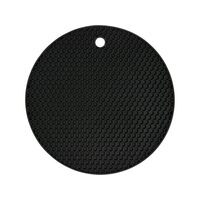 Suport antiderapant din silicon, negru Fala 74790