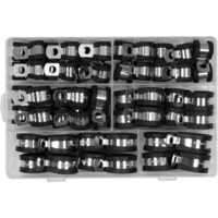 Set cleme oțel inoxidabil+cauciuc 54 buc Yato YT-067834