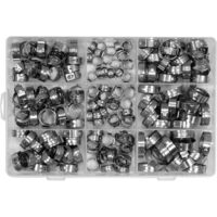 Set cleme metalice cu ureche, 180 buc Yato YT-067842