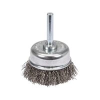 Perie cupa ax 50mm sarma inox Yato YT-47497
