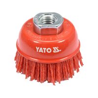 Perie cupa 65mm m14 nylon Yato YT-47785