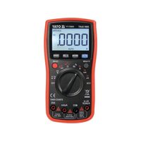 Multimetru true rms, ecran lcd 19999 Yato YT-730893