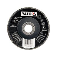 Disc lamelar frontal depresat 125mm p40 Yato YT-83292