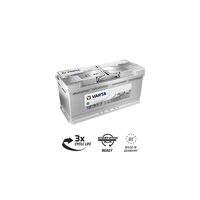 Baterie Auto 12V 105Ah cu Start Stop, Pornire 950A, Dimensiuni 394 x 175 x 190 mm Borna+ Dreapta Varta 605901095