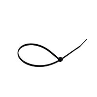 Brida nylon - 3,6x200 mm (100), negru - uv DSH 162428