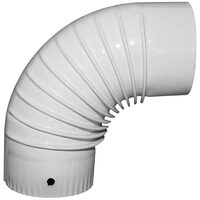 Cot cret, emailat alb - 120 mm (ht) DSH 492082