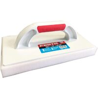 Drisca burete alb, maner plastic 280x140x30 mm (mg)-036210 DSH 489556