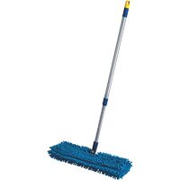 Mop plat cu ciucuri, 2 fete, coada metalica telescopica (nc) DSH 500039