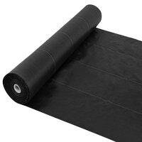 Plasa antiburuieni 1.0 x   20 m, negru, 50% reciclat DSH 241444