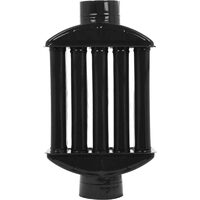 Recuperator caldura emailat negru - 120 mm (ht) DSH 492099