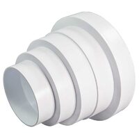 Reductie excentrica pvc, 100-110-120-125 mm (tm)-026799 DSH 492310