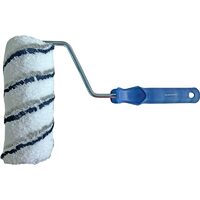 Rulou vopsit, microfibra (dungi negru-gri) -7" (175 mm) DSH 182662