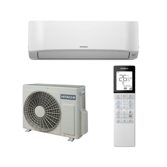 Aparat aer conditionat Hitachi Air Home 400, Split de perete, 9000 btu/h, WiFi INCLUS, Mold Guard, Antivirus filter, Frostwash, Sleep Sense, Smart Eco, A++/A++, Extreme Silent 20db, AirCloudHome