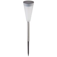 Lampa solara de gradina 1x LED 380mm otel inoxidabil Entac