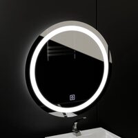 Oglinda LED Rotunda 70cm- Basic Touch AT1CT-IM1P-OG1D-C100S/70X70