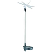 Lampa solara de gradina LED RGB 340mm otel inoxidabil libelula Entac
