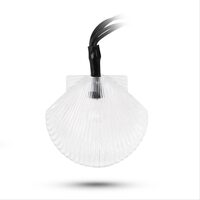 Ghirlanda solara 20x LED WW in scoica 5,8m Entac