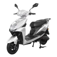 Scuter Electric 1500W, Volta VS1 Fara permis, 60V, 20Ah, viteza maxima 25 Km pe ora, Autonomie 74 Km, culoare ALB