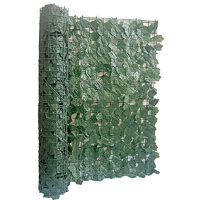 Gard decorativ artificial frunze artar inchis 1.0x3.0 m DSH 493867