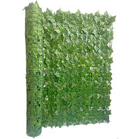 Gard decorativ artificial frunze bicolor 1.0x3.0 m DSH 493874