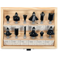 Set de freze pt. lemn 12 buc Vorel 22552