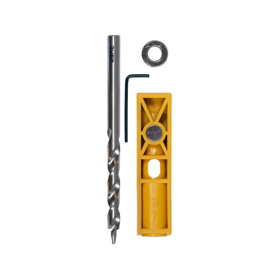 Set șablon găurire oblică în lemn, 4 buc Vorel 24091