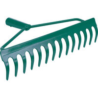 Greblă metal, 36cm, 14 dinti Flo 35755