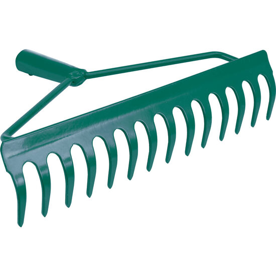 Greblă metal, 36cm, 14 dinti Flo 35755