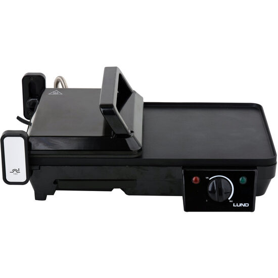 Gratar electric 2000w 2in1 40,5x25cm Lund 67455