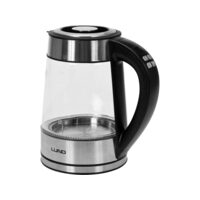 Fierbator electric, led 1,7l regla.temp Lund 68173
