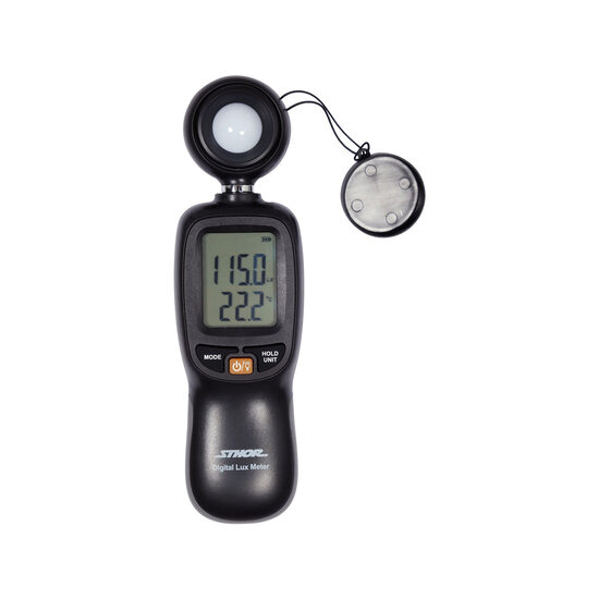 Luxmetru cu termometru Sthor 81713