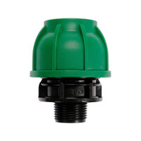 Racord compresiune filet ext, 32mmx3/4'' Flo 88895